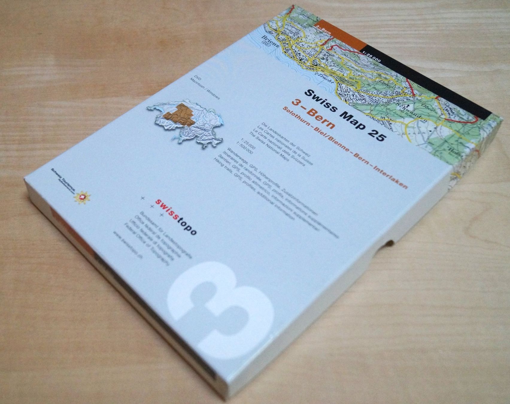 Cartine & Atlanti: Swiss Map 25 3-Bern 1:25'000 – Usato da Lenk im Simmental venduto da Ruedauph