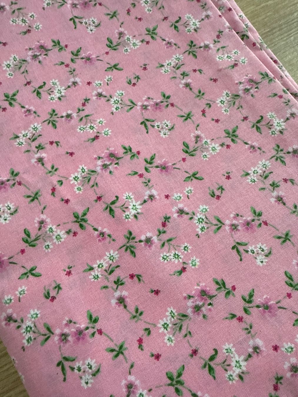 Stoffe: Pinker Blümchen Baumwollstoff neu – Neu (gemäss Beschreibung) aus Sarmenstorf von Nathaliie_21 1