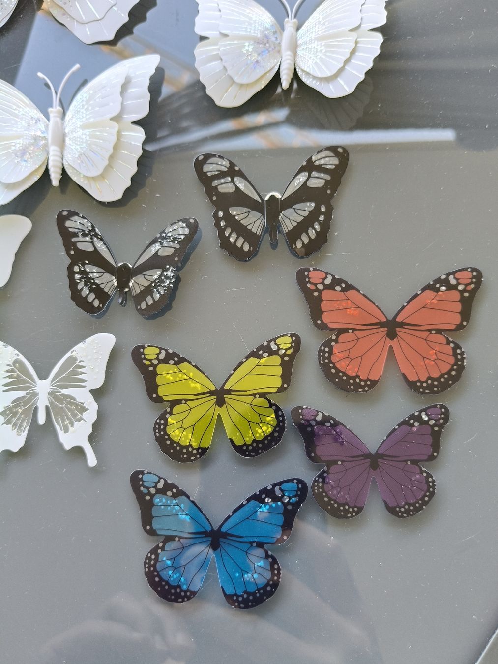 Kit bricolage: Lot de papillons et strass décoratif – Nuovo e nell'imballaggio originale da Monthey venduto da lesaffairesdecamille 5