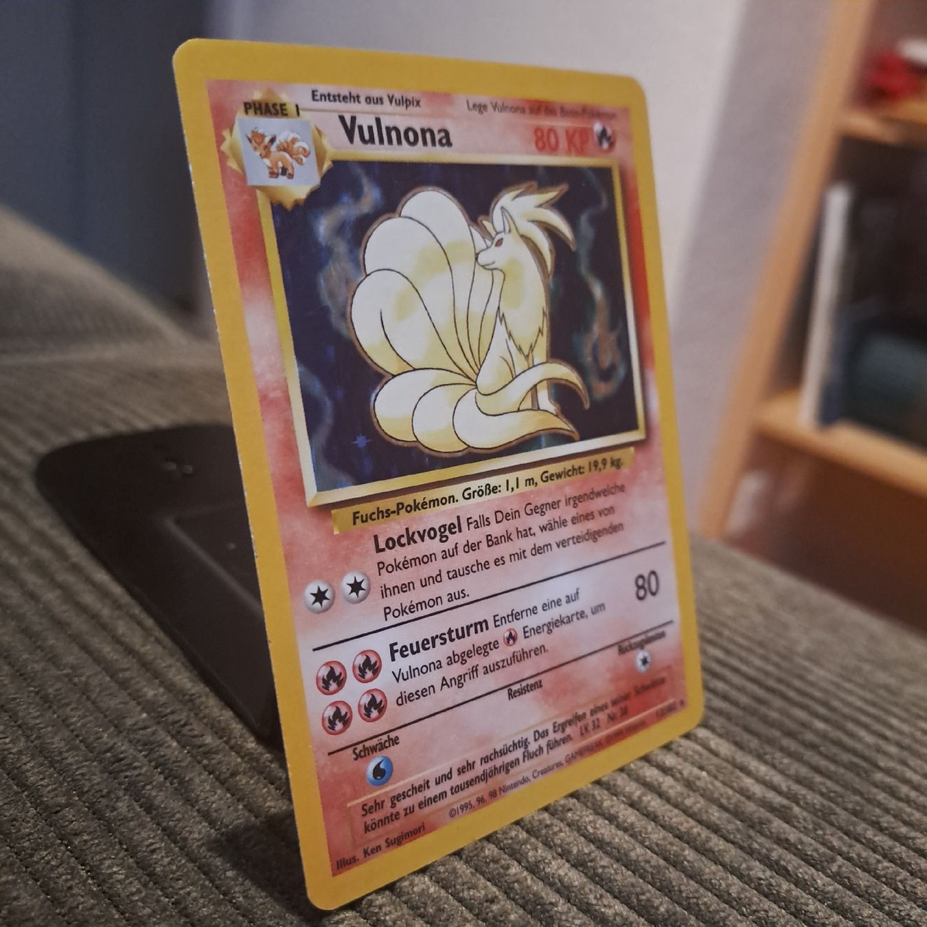 Pokémon Carte collezionabili: Vulnona Holo, Base Set 12/102 – Nuovo (secondo la descrizione) da Düdingen venduto da Ruge91 1