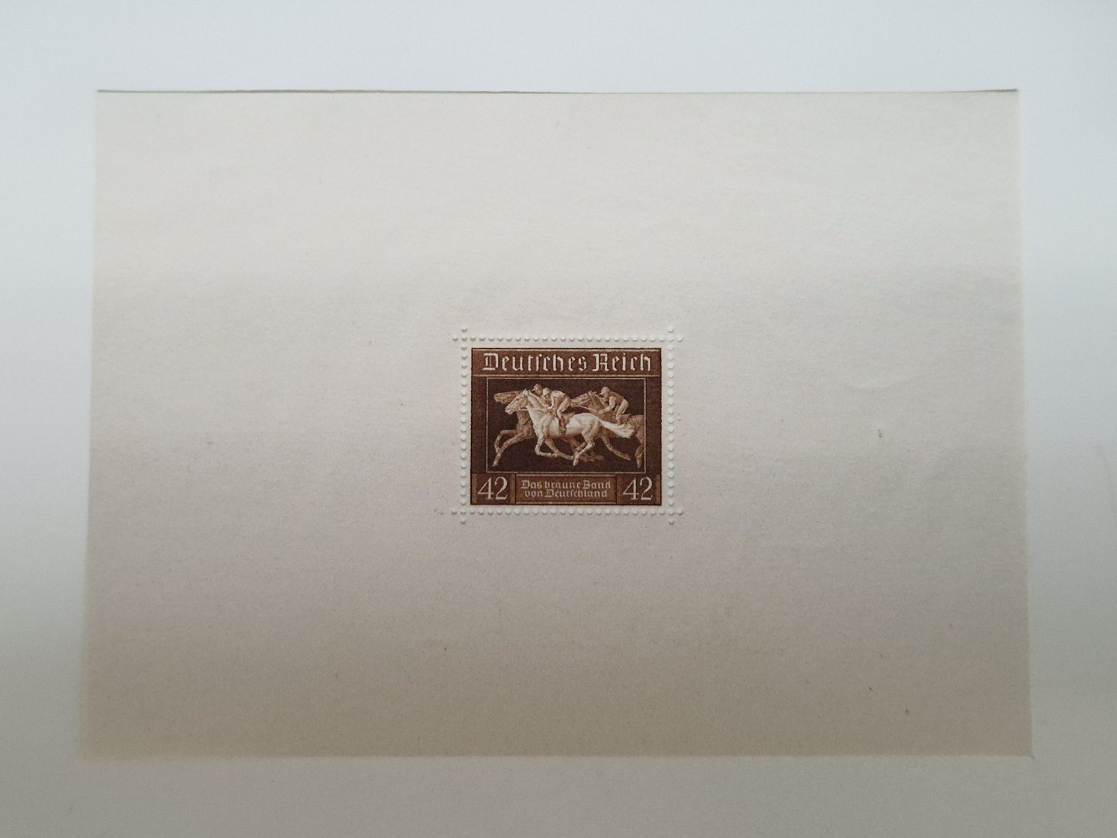 Tutti i francobolli: Deutsches Reich Briefmarke Block 4 postfrisch – Nuovo (secondo la descrizione) da St. Gallen venduto da Enrico_SG