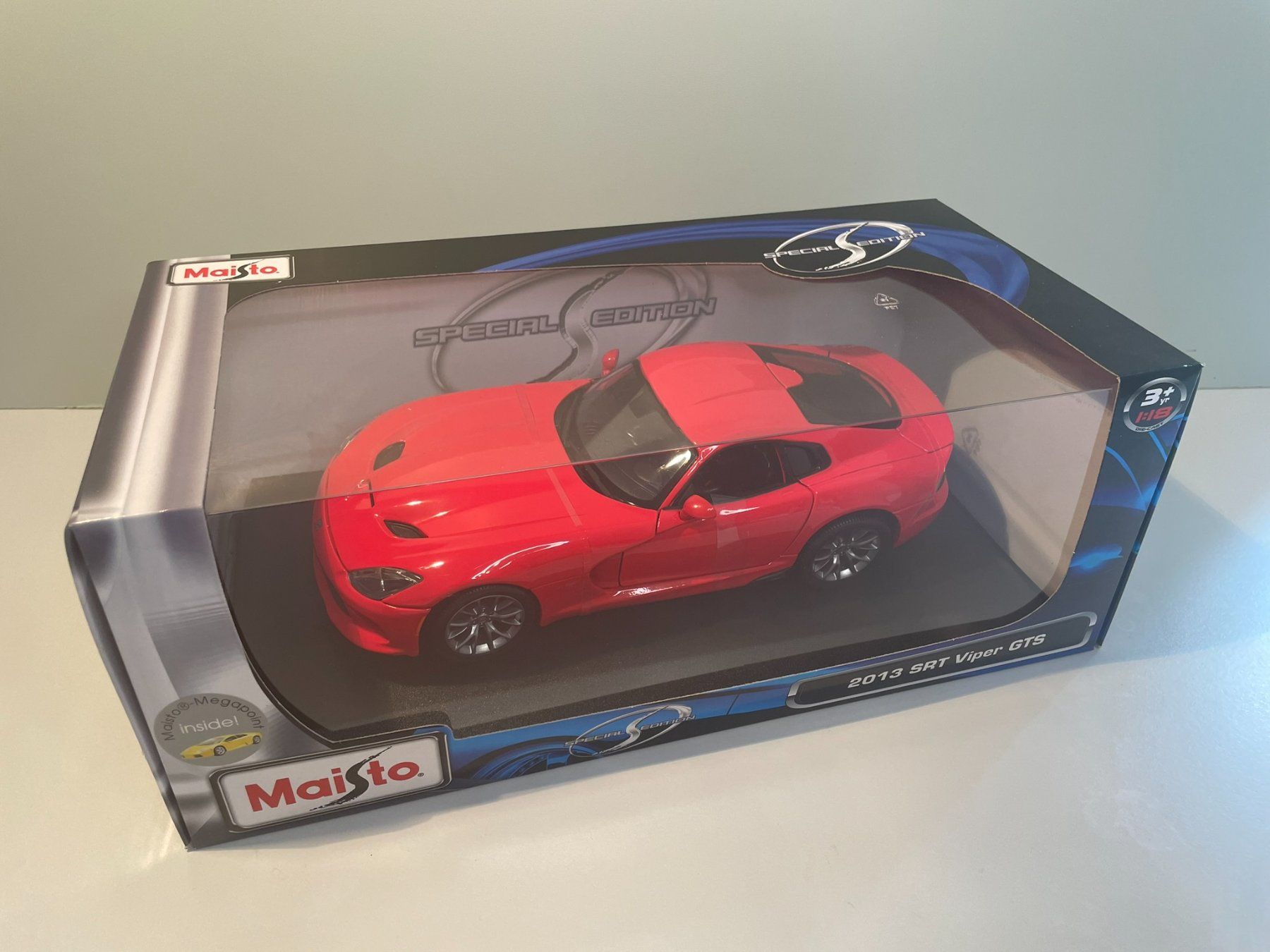 Maisto Modellautos: Maisto Dogde Viper SRT GTS 2013 1:18 – Neu und originalverpackt aus Bättwil von Samuel_Wyss