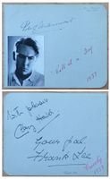 Percy Marmont (1883-1977) Schauspieler - Autogramm