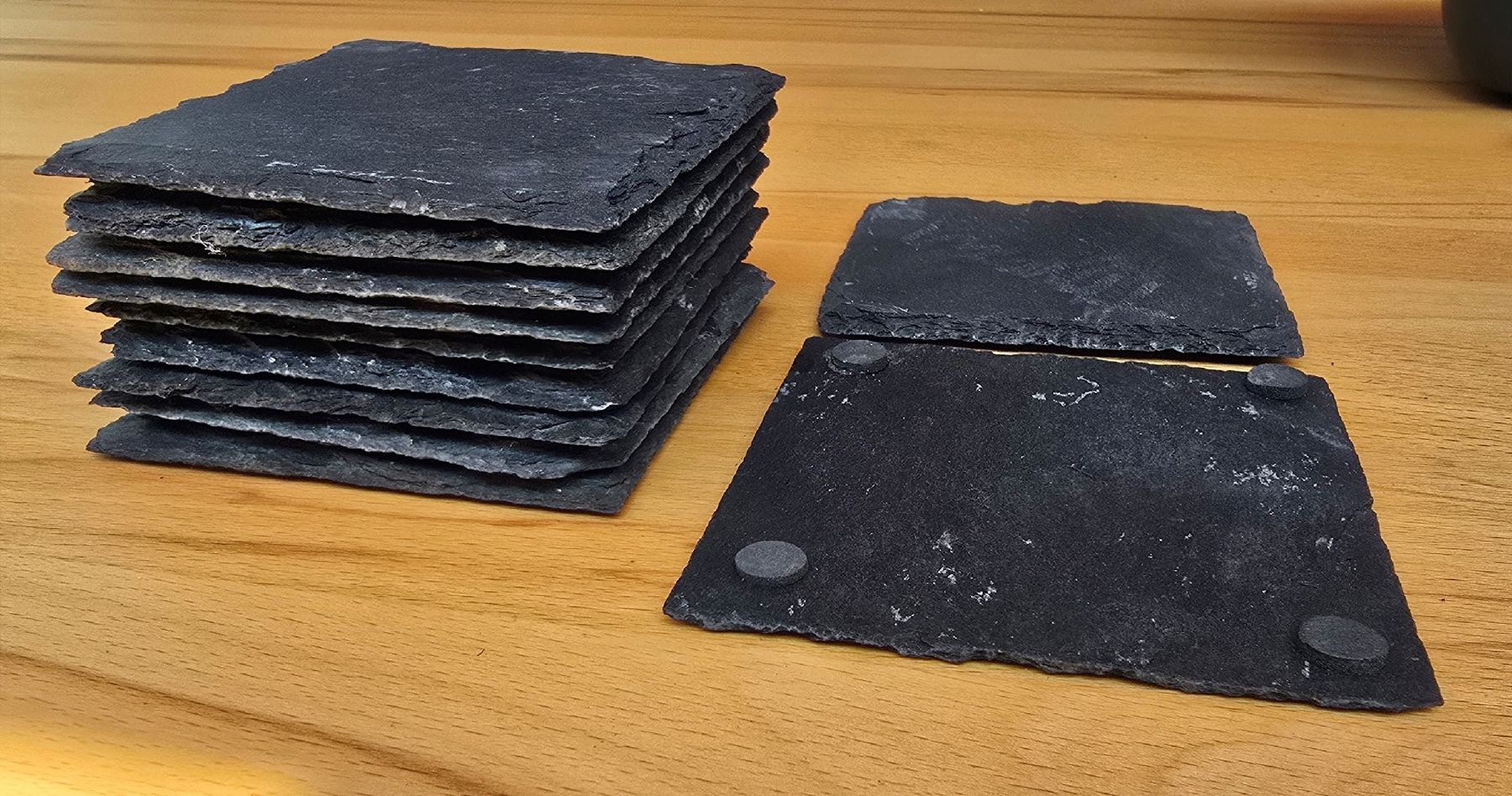Untersetzer: Schieferplatten - Untersetzer und Herz – Gebraucht aus Winznau von banditgsf 1