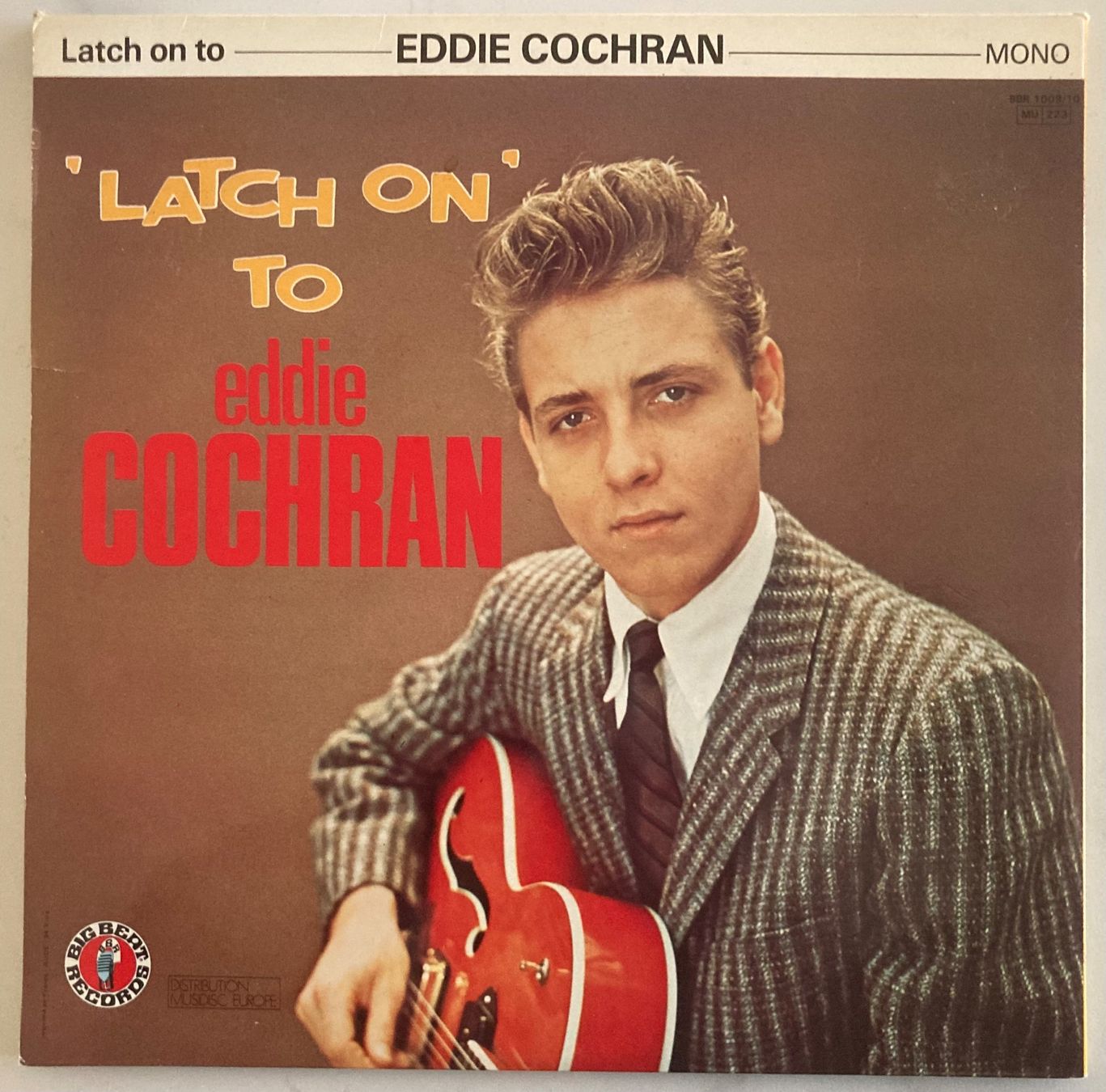Dischi in vinile: EDDIE COCHRAN - "LATCH ON" TO EDDIE COCHRAN – Usato da Poliez-Pittet venduto da Newtown-Records 1