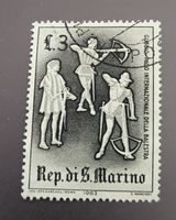 San Marino motiv briefmarke