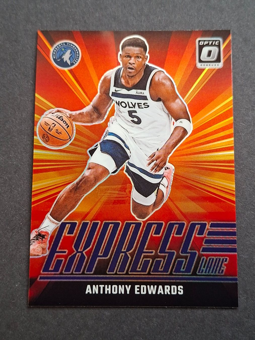 Nba Cartes à collectionner: Anthony Edwards Express Lane Optic 24-25 – D'occasion à Olten par cweb