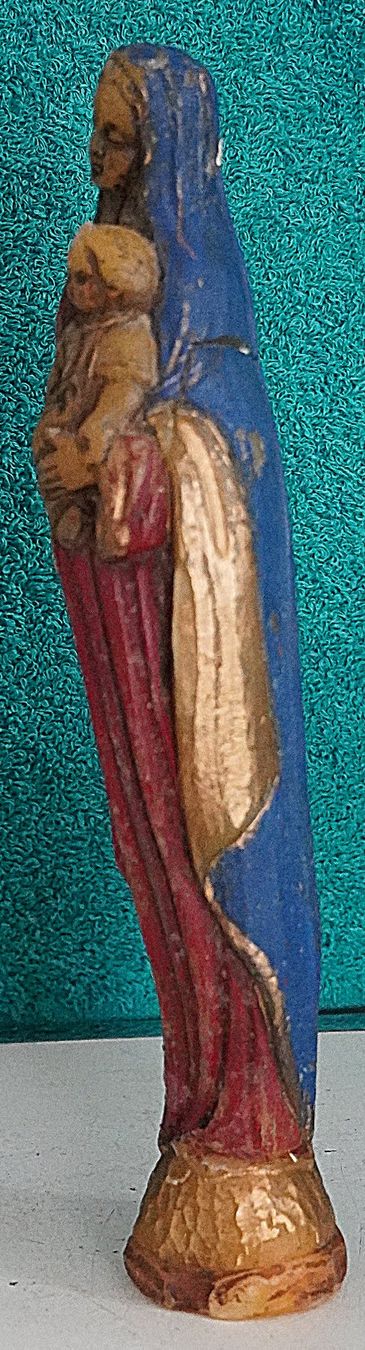 Sculture & Statue: Madonna mit Jesuskind Wachs – Usato da Baar venduto da 2cvbaar 3
