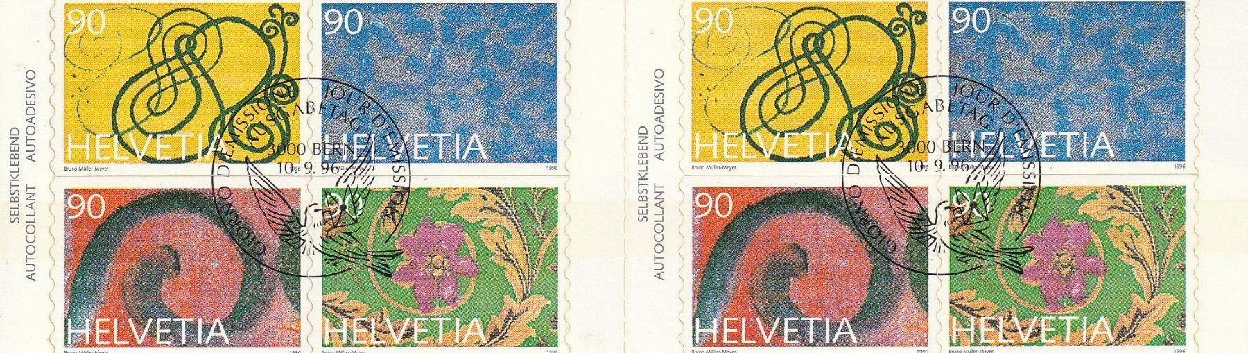 Tutti i francobolli: 1996 Markenheftchen Sondermarken ET gestempelt – Nuovo e nell'imballaggio originale da Homburg venduto da masina01