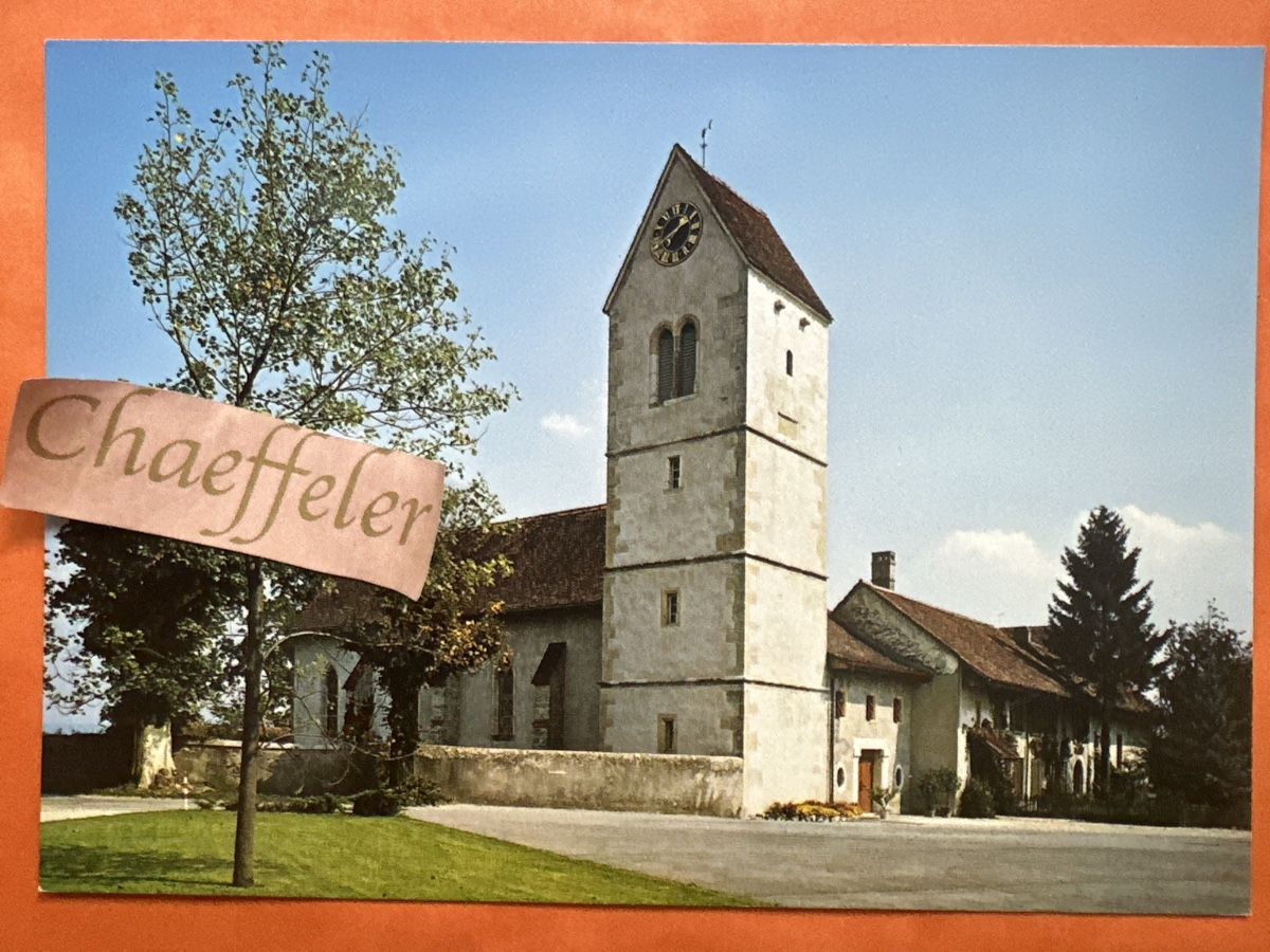 Cartes postales: 2552 Orpund,  Kirche Gottstatt, 1280 eingeweiht – D'occasion à Zürich par Chaeffeler