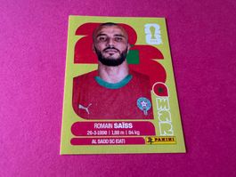 Panini FIFA Fussball WM 2026 Sticker Romain Saïss MAR 7