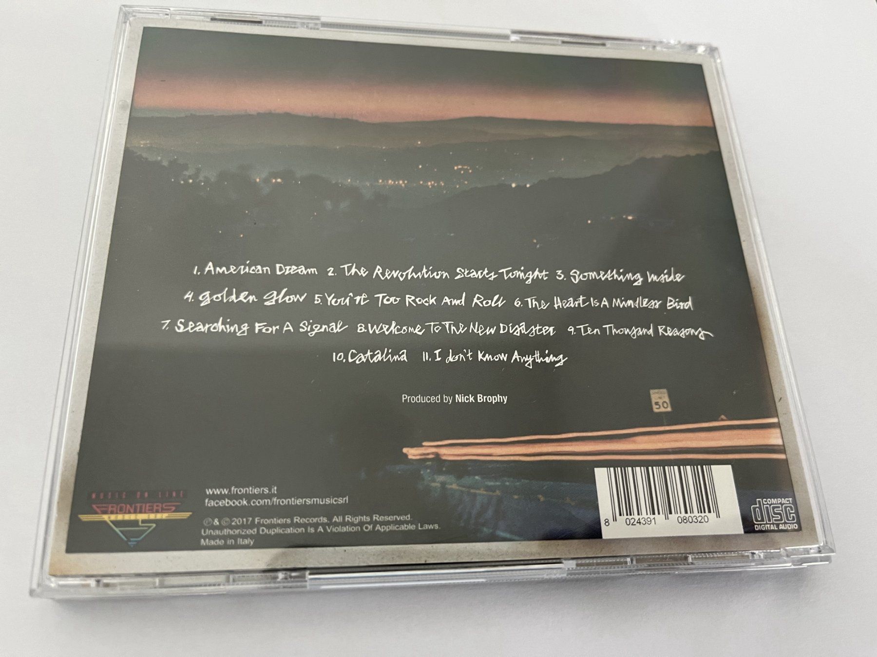 CD: RIVERDOGS - California – Usato da Lohn-Ammannsegg venduto da Gladiator 1