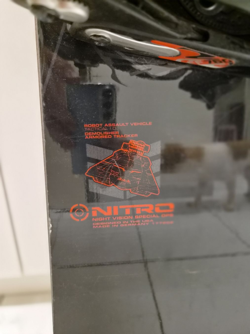 Board: Snowboard mit Bindung schwarz Grösse unbestimmt – Usato da Urdorf venduto da Witzany 5