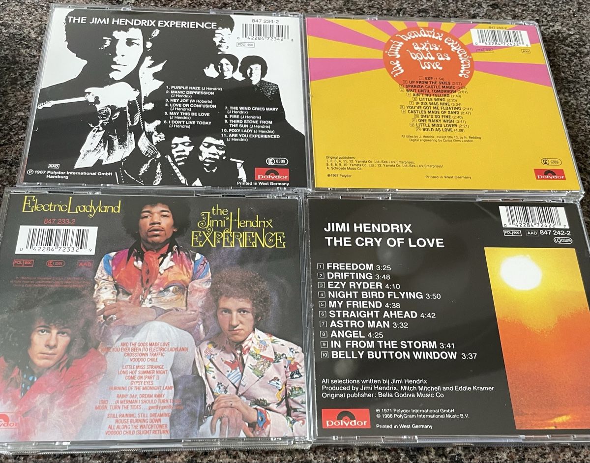 CDs: Jimi Hendrix - Sessions - Limitierte 4 CDs  Box Set – D'occasion à Olten par Bluespapst 3