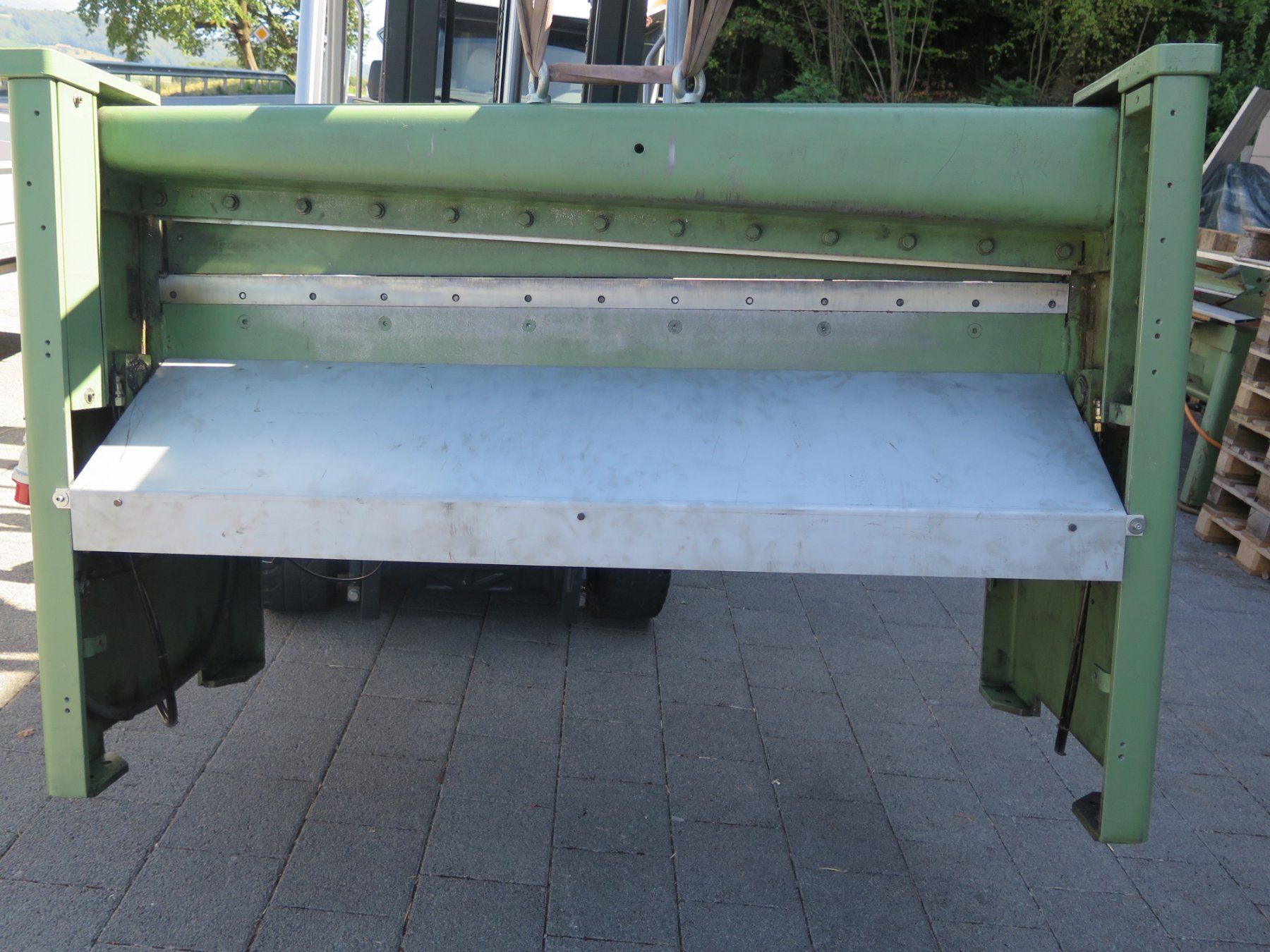 Alle Maschinen: El. Motor Blech Tafelschere Tafelschere FORSTNER  / Schechtl – Gebraucht aus Rümligen von StefanDerendinger 3