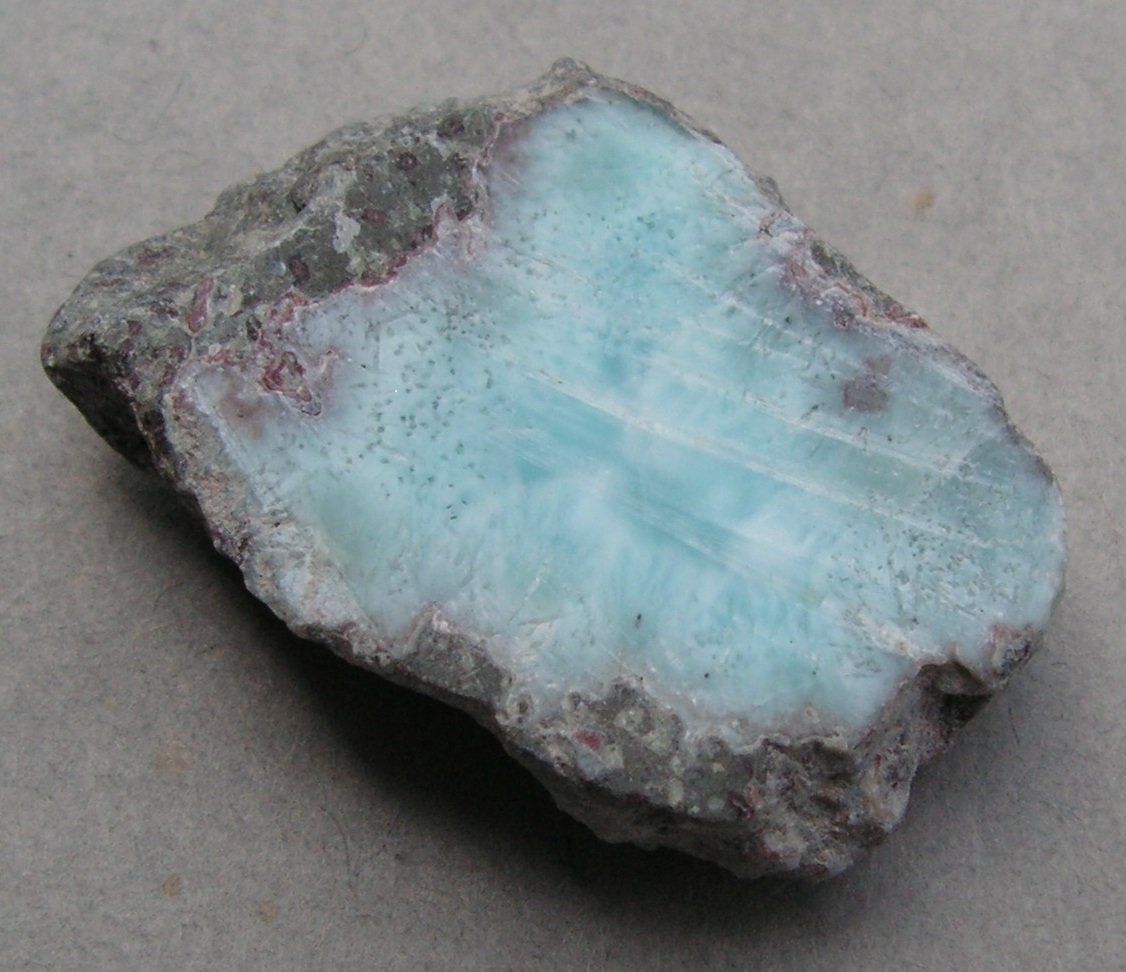 Minerali & Pietre curative: ♥ LARIMAR - ATLANTIS STEIN - SCHEIBE ♥ – Nuovo (secondo la descrizione) da Derendingen venduto da Editka 2