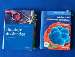 Lot de 2 livres de biologie en allemand / Biologiebücher