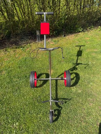 JuCad Ghost Titan Pushtrolley inkl. Schirm – Top Zustand
