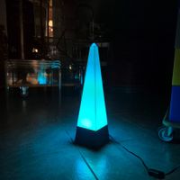LED Pyramid Lamp Innovesta Tischlampe Farbwechsel Lampe