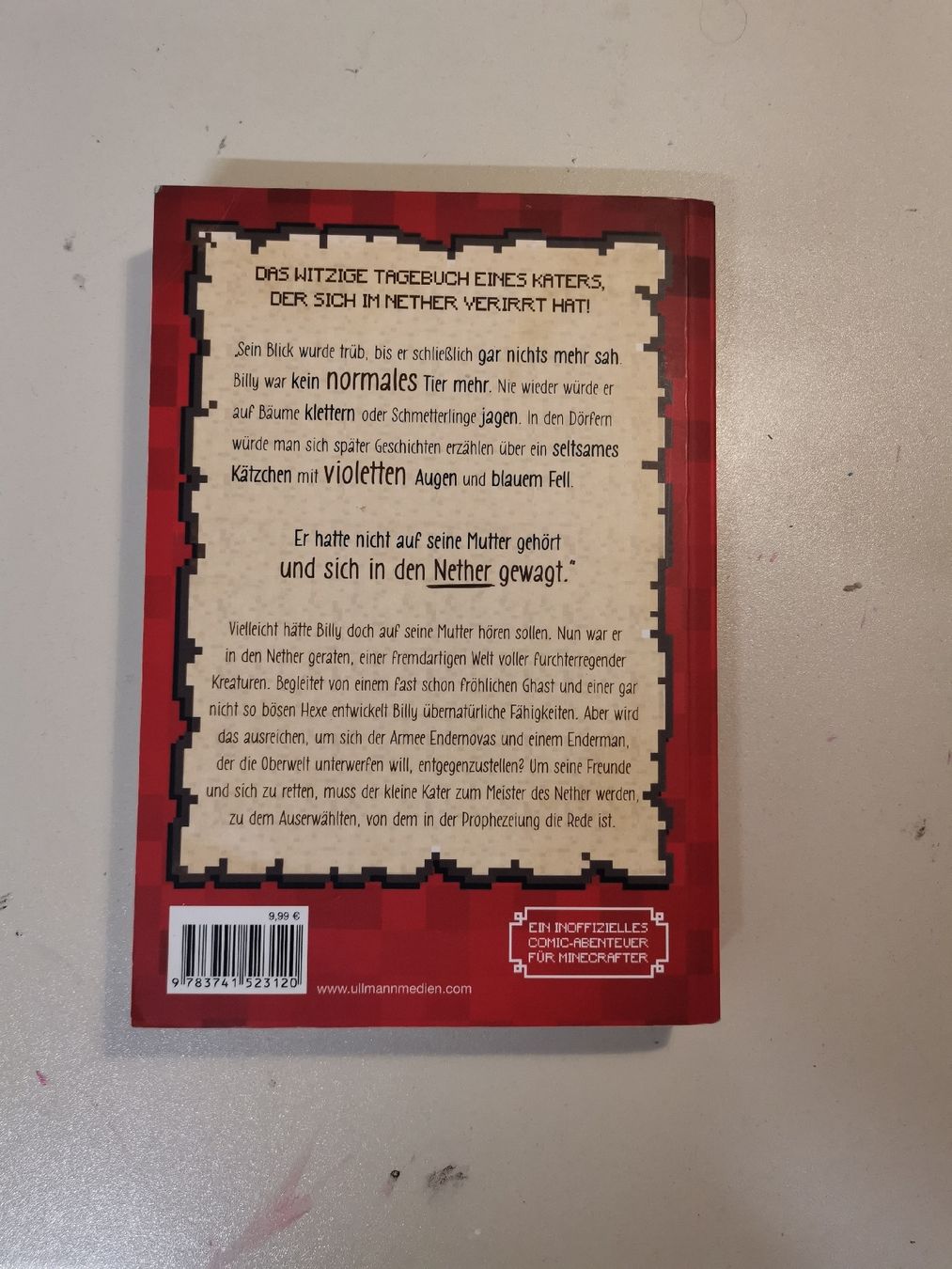 Bücher: Cube Kid: Ein Kater im Nether Minecraft Buch – Gebraucht aus Zürich von  1