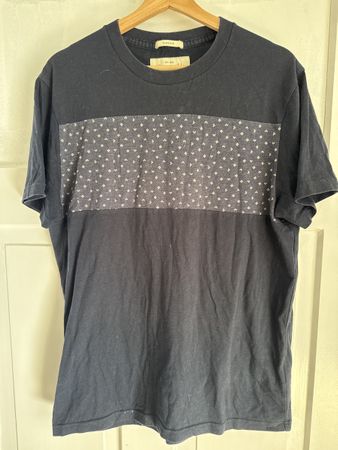 Herren T-Shirt Abercrombie & Fitch Grösse M dunkelblau