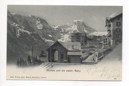 MÜRREN und die elektr. Bahn