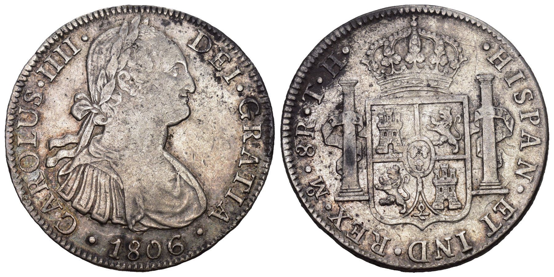 Alle Münzen: Guatemala 1806 – Gebraucht aus Bern von numismatictops