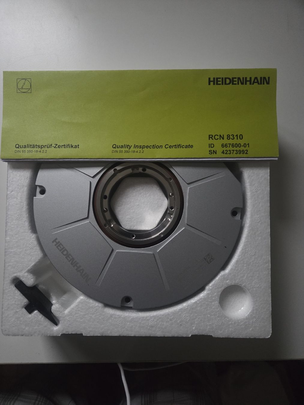 Heidenhain Messen: HEIDENHAIN Winkelmessgerät RCN 8310 – Neu und originalverpackt aus Quartino von 123HOBIT