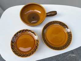 Set Fondue Landert Vintage - Swiss Made - 8 pezzi