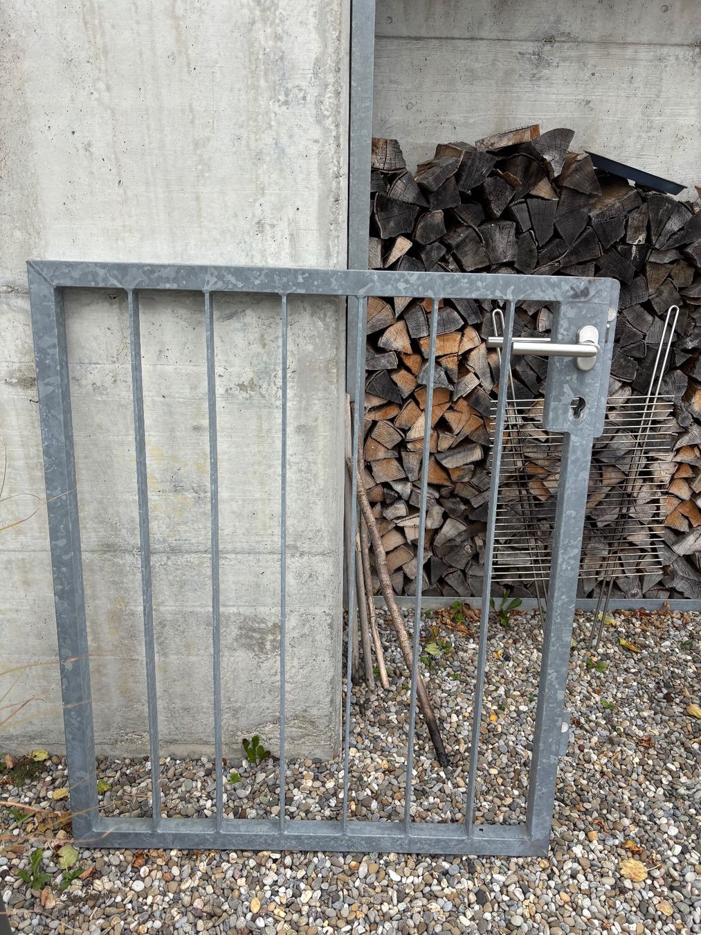 Geländer: Feuerverzinktes Terrassen / Gartentor – Gebraucht aus Wangen b. Olten von Wangen14
