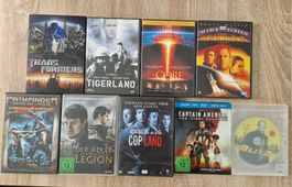 9 DVD/Blu-ray's: Action-Filme