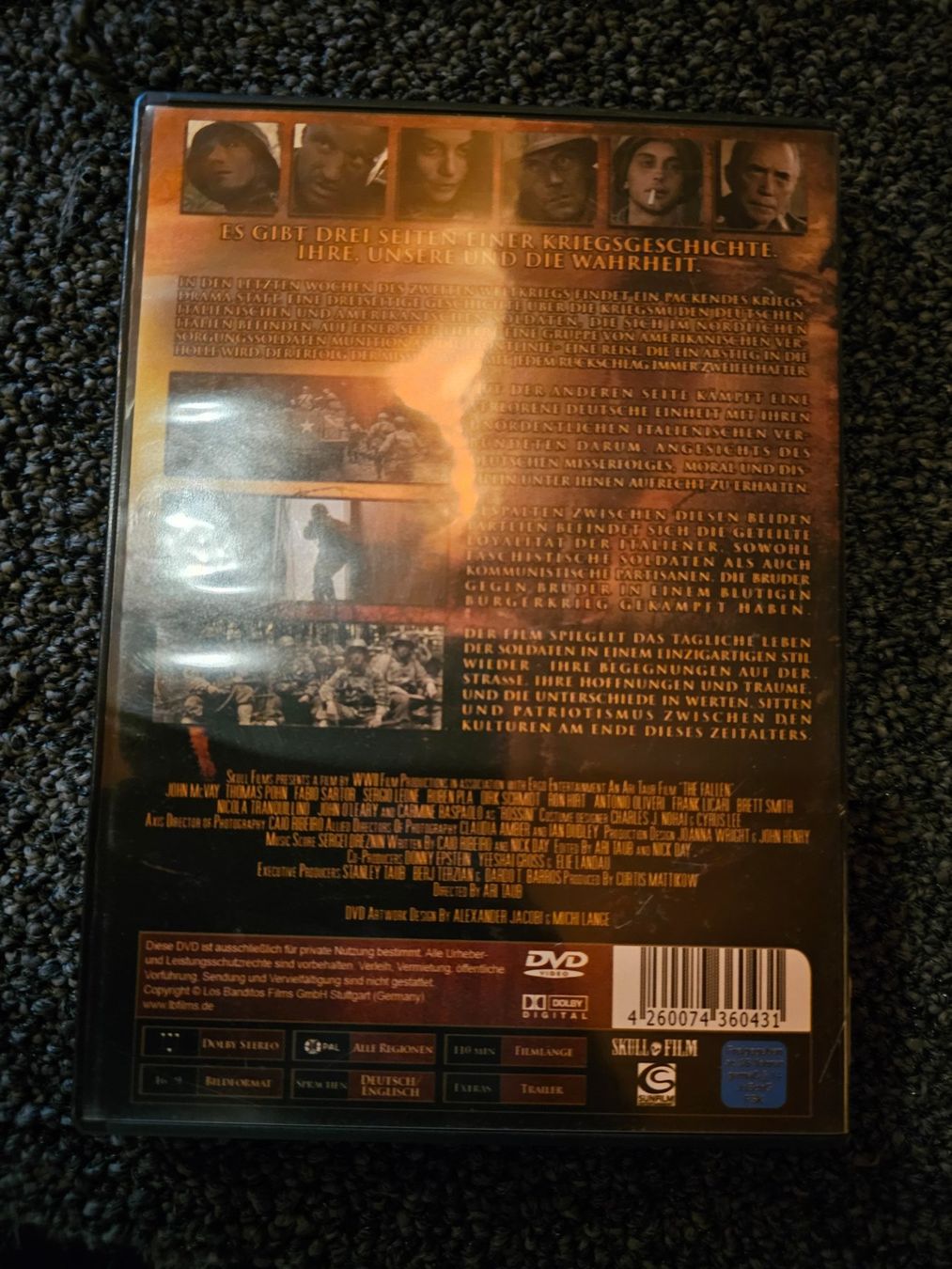 Tutti i DVDs: THE FALLEN (13208) – Usato da Ruswil venduto da jan_bxl5 1