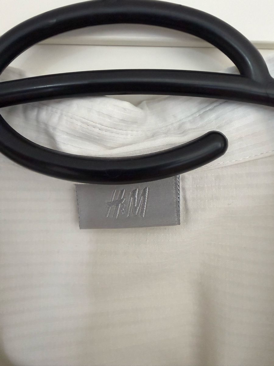 H&M Camicette: Damen Bluse H&M weiss gestreift Grösse 38 – Usato da Winterthur venduto da saram26 1