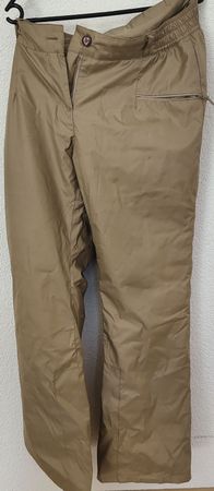 Damen Freizeithose beige leicht gefuettert gebraucht