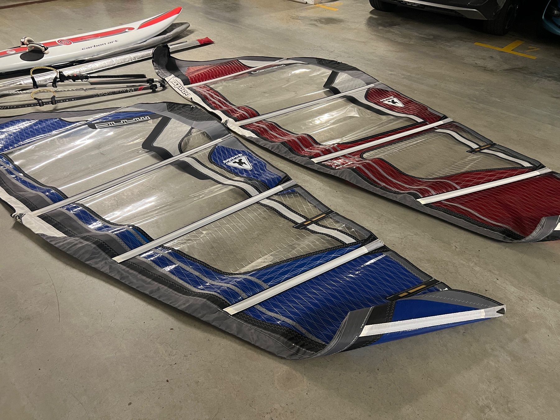Tavole da surf e di nuoto: Windsurf Wave/Freeride Equipment – Usato da Watt venduto da Bighit1 2