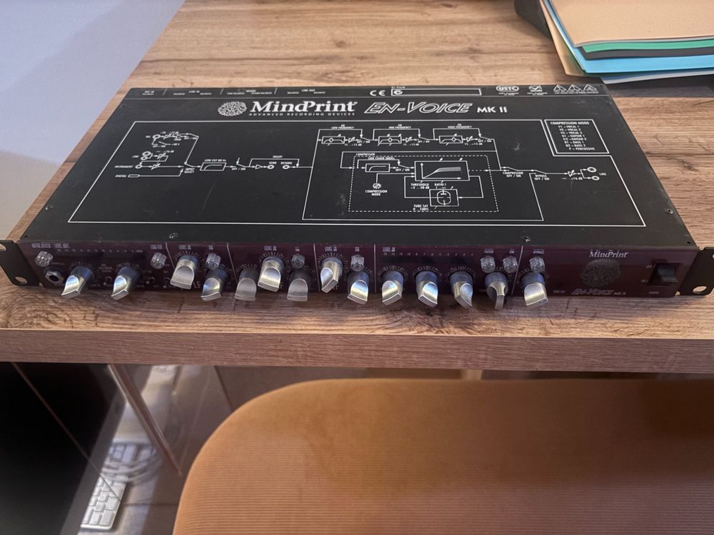 MindPrint En-Voice MKII MK2 Tube Mic Preamp Röhren Class-A + 1.5Jahre Garantie e