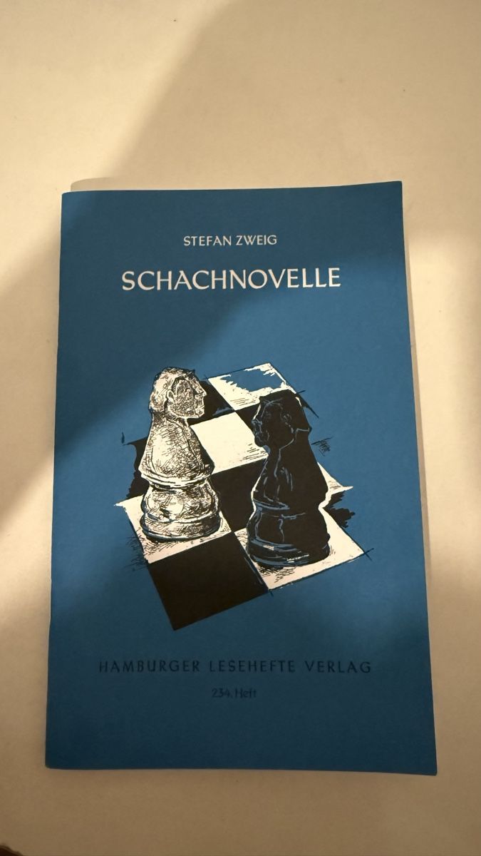 Libri: Schachnovelle - Stefan Zweig – Nuovo (secondo la descrizione) da Wohlen AG venduto da suv_psh6