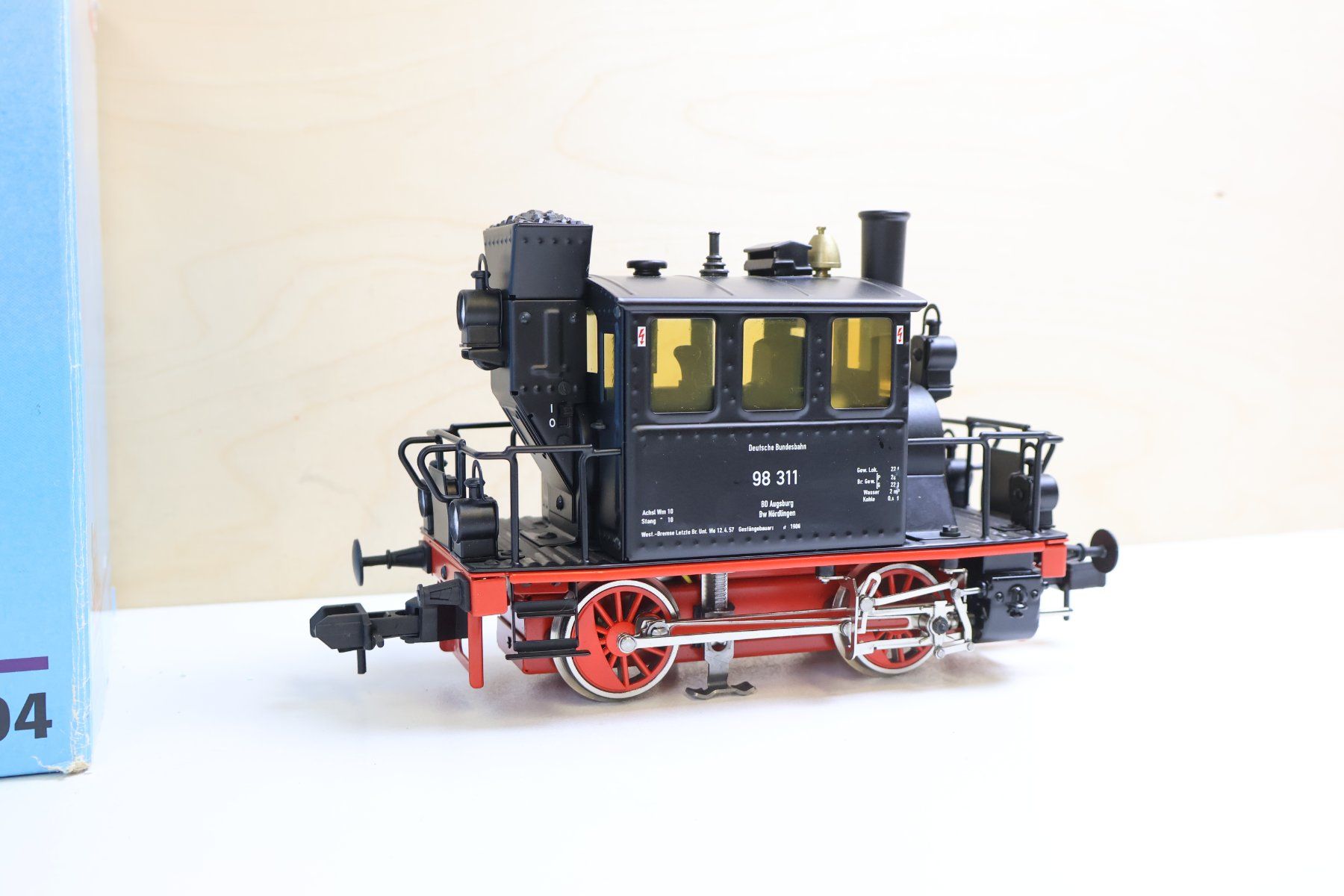 Märklin Modellini di ferrovie: Märklin Spur 1 Dampflok Glaskasten - Digital 54504 – Usato da Winterthur venduto da Monstera 5