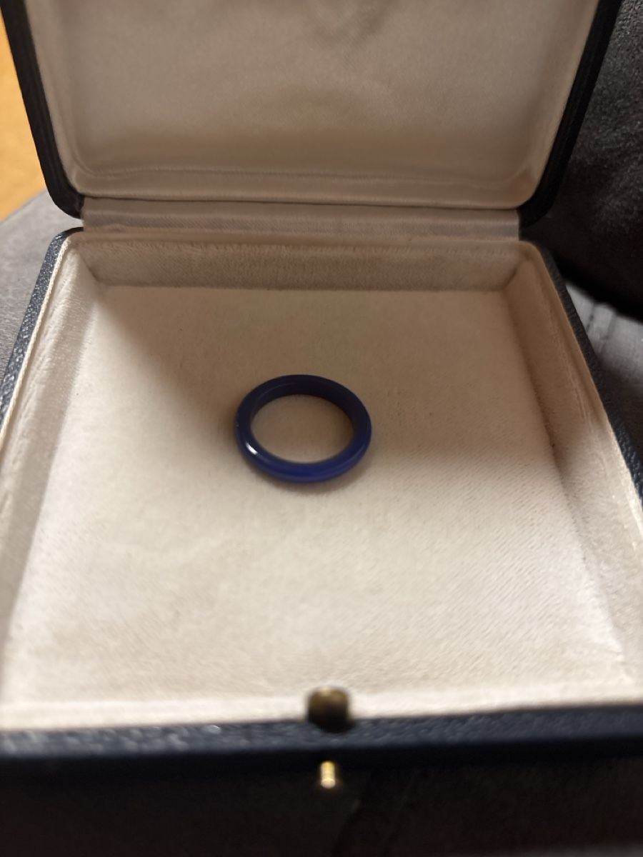 Anelli: Blauer Ring, Grösse 51 Neuwertig! – Nuovo e nell'imballaggio originale da Köniz venduto da Vamp-Wer