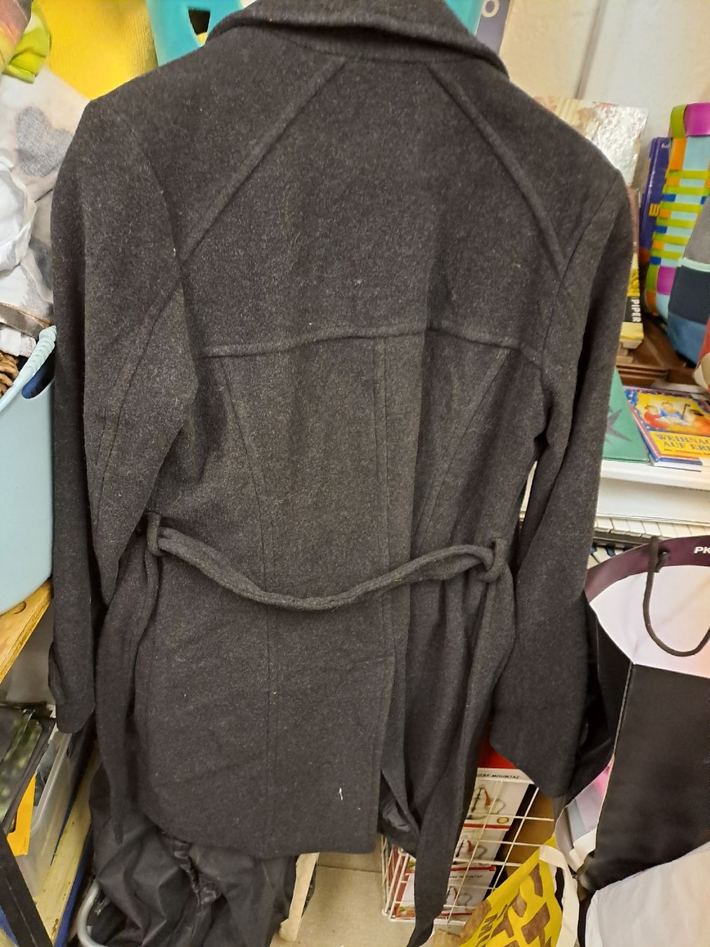 Cappotti: Eleganter Wollmantel Gr. 40 schwarz – Usato da Zürich venduto da Schoebi19 3