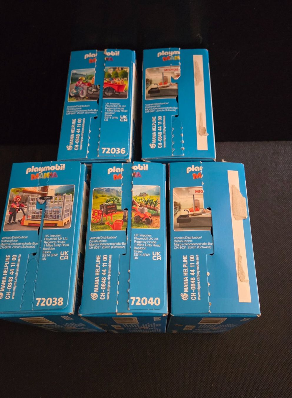 Playmobil Giocattoli: Playmobil Migros Mania 5 Sets – Nuovo (secondo la descrizione) da Zürich venduto da Tobi76 1