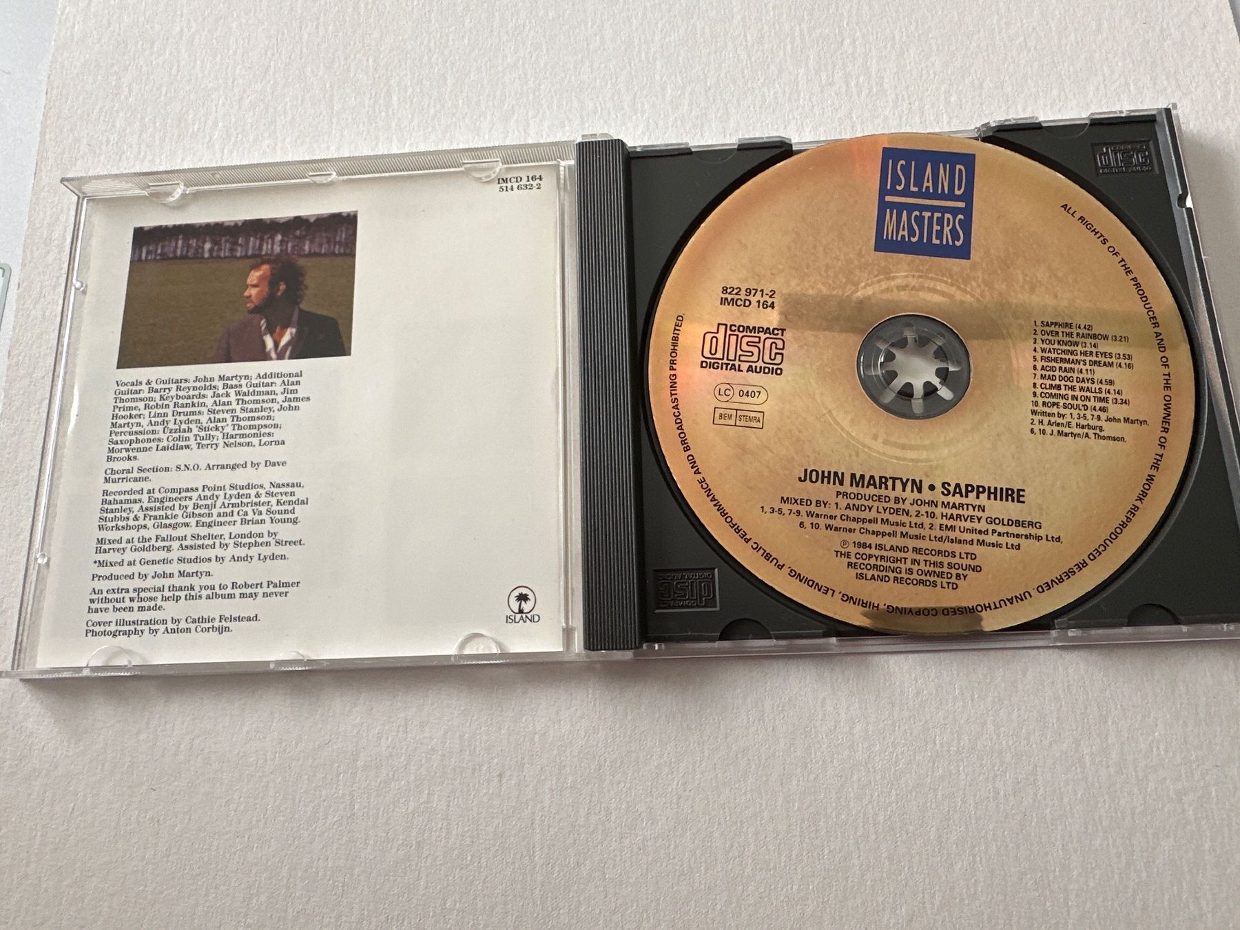 CD: John Martyn - Saphire (Vergriffene CD, Reissue) – Usato da Wabern venduto da fri_t6kq 2