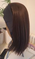 Perruque bandeau brun-roux 