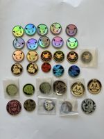 30th Pokémon Plastic Tokens Large Set Charizard ⭐️ - ab 1 CH
