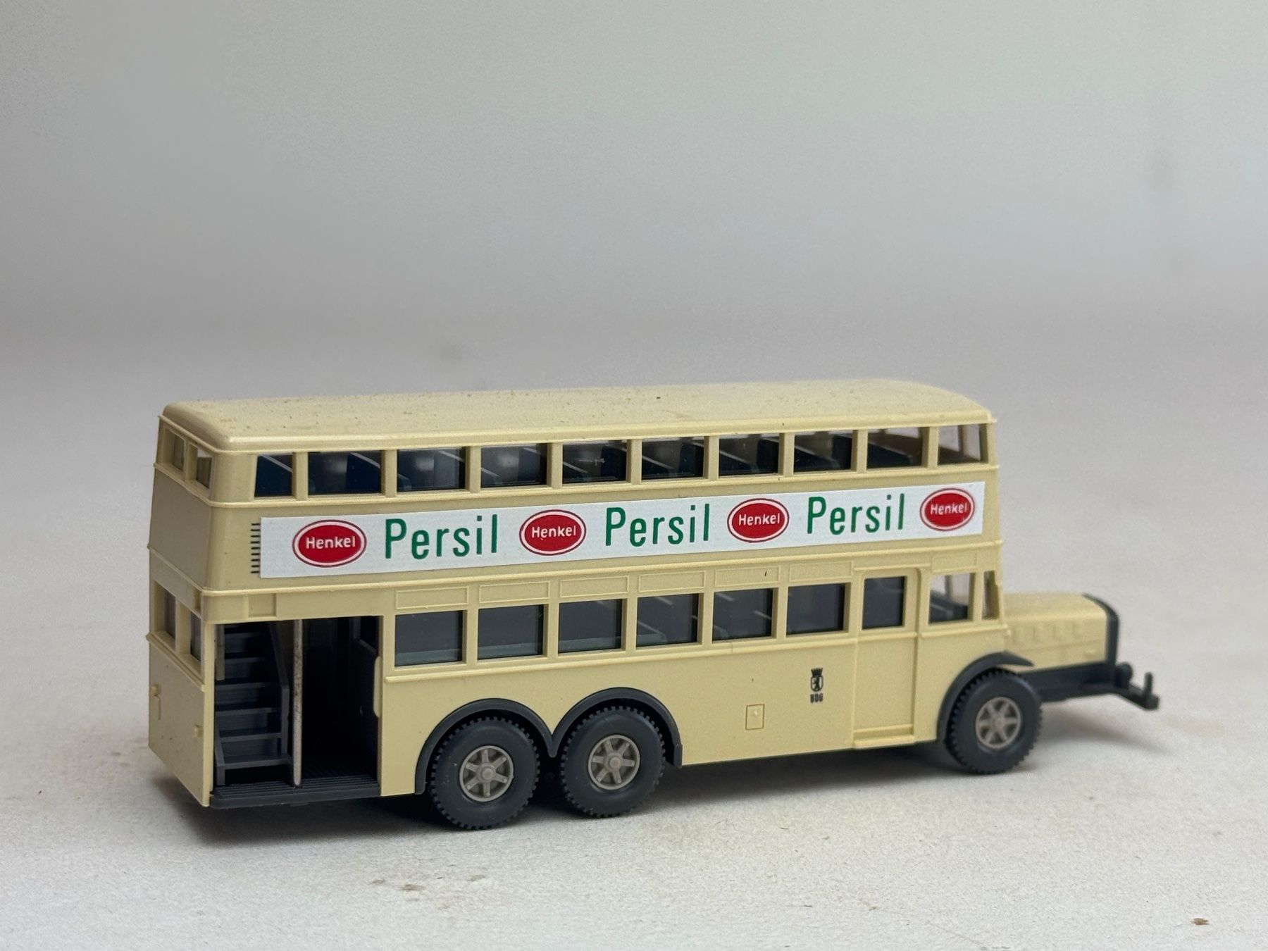 Wiking Modellini d'auto: VE1- Wiking Berliner Doppeldecker Bus D 38 Persil – Usato da Elm venduto da Wikmtz 1
