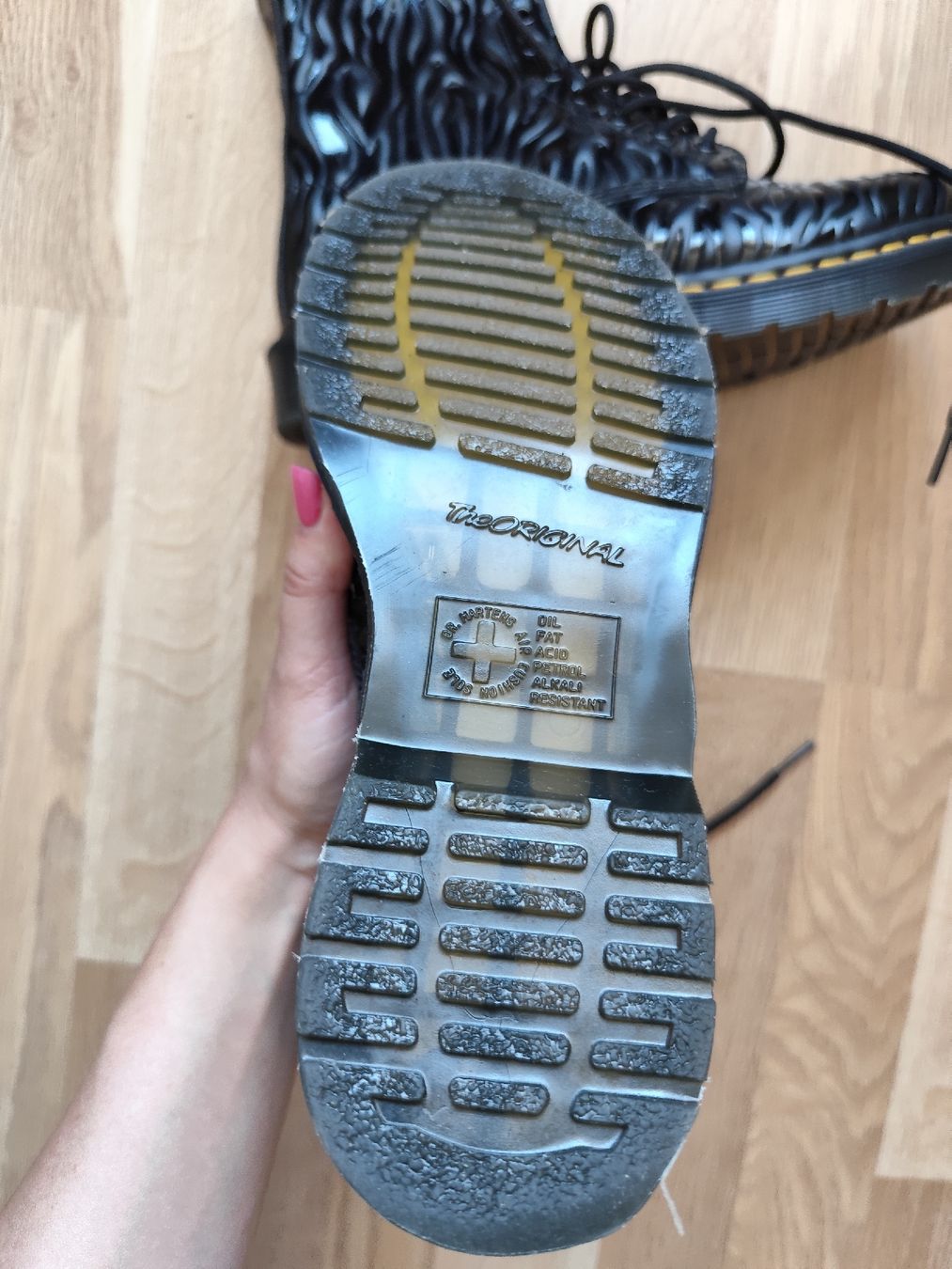Dr. Martens Herrenschuhe: Dr. Martens 1460 Pascal boots size 40 EU black embossed – Neu (gemäss Beschreibung) aus Mägenwil von VintageGirly 9