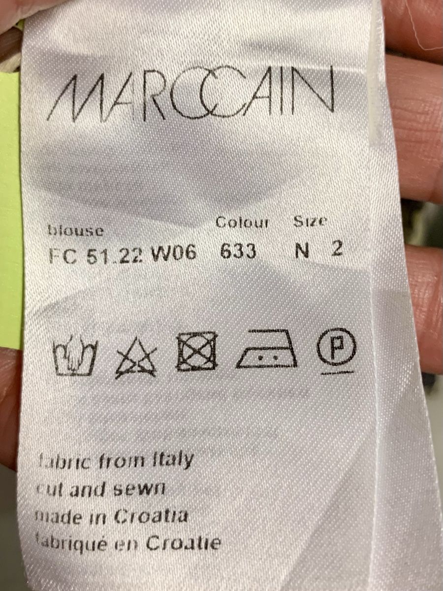 Marc Cain Camicette: Marc Cain Seide Bluse blumige. S 36 – Usato da Unterseen venduto da jpowers1971 3