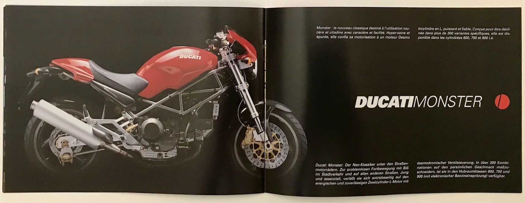 Ducati Documents: Ducati Prospekt Gesamtprogramm 2000 – D'occasion à Strengelbach par Omobono 8