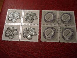 Gemeinschaftsausgabe CH-Aland,2015, FDC + Lose 4erblock ET-o