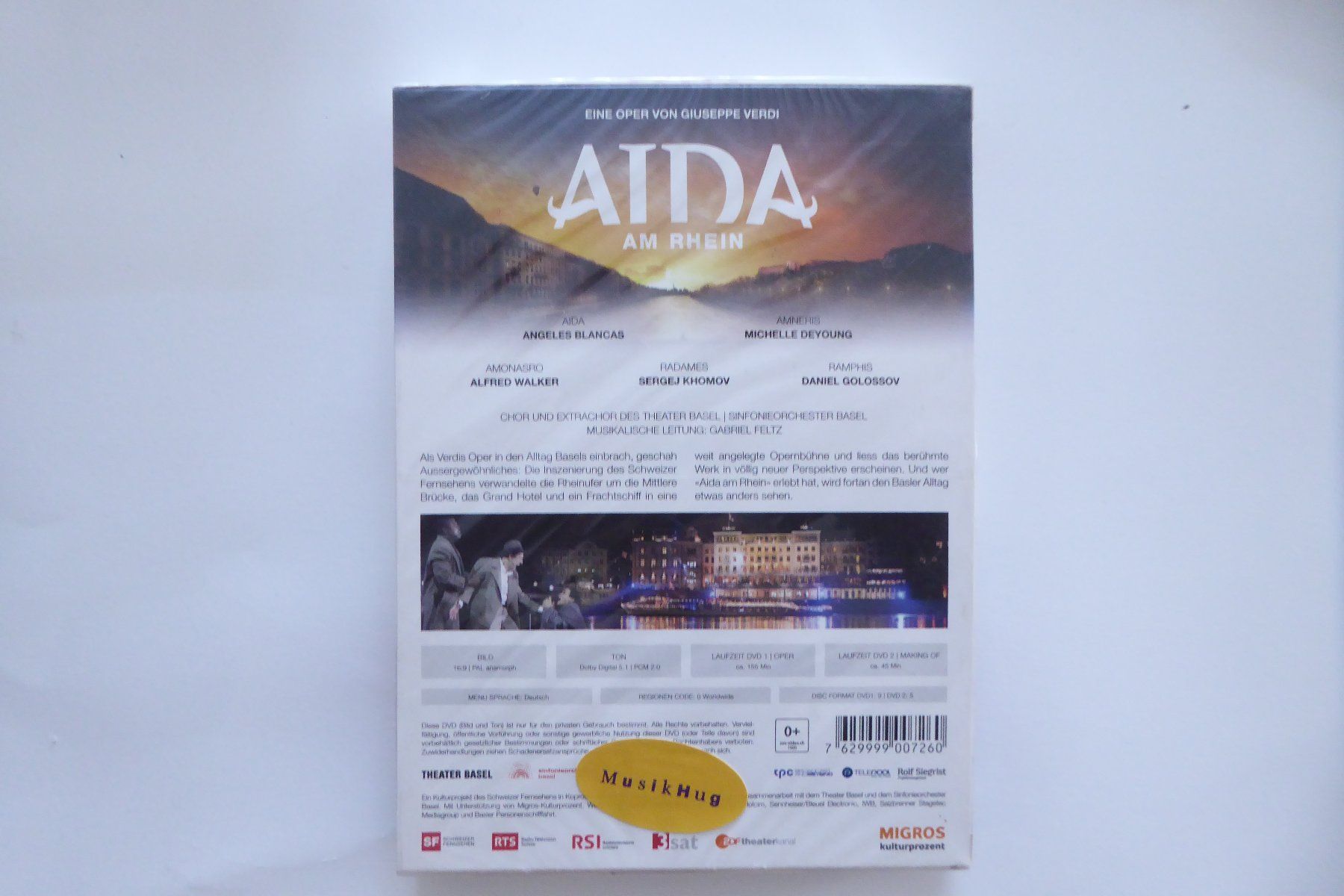 Tutti i DVDs: DVD AIDA am Rhein OVP – Nuovo e nell'imballaggio originale da Allschwil venduto da Summelsarium 1